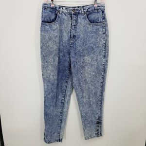 Vintage Stefano 80's High Rise Acid Wash Mom Jeans